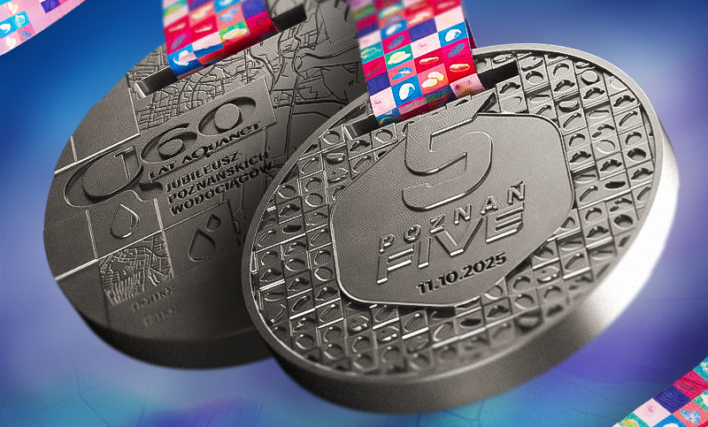 24PM Ikona medal p5 - Tak prezentuje się medal Poznań Five!