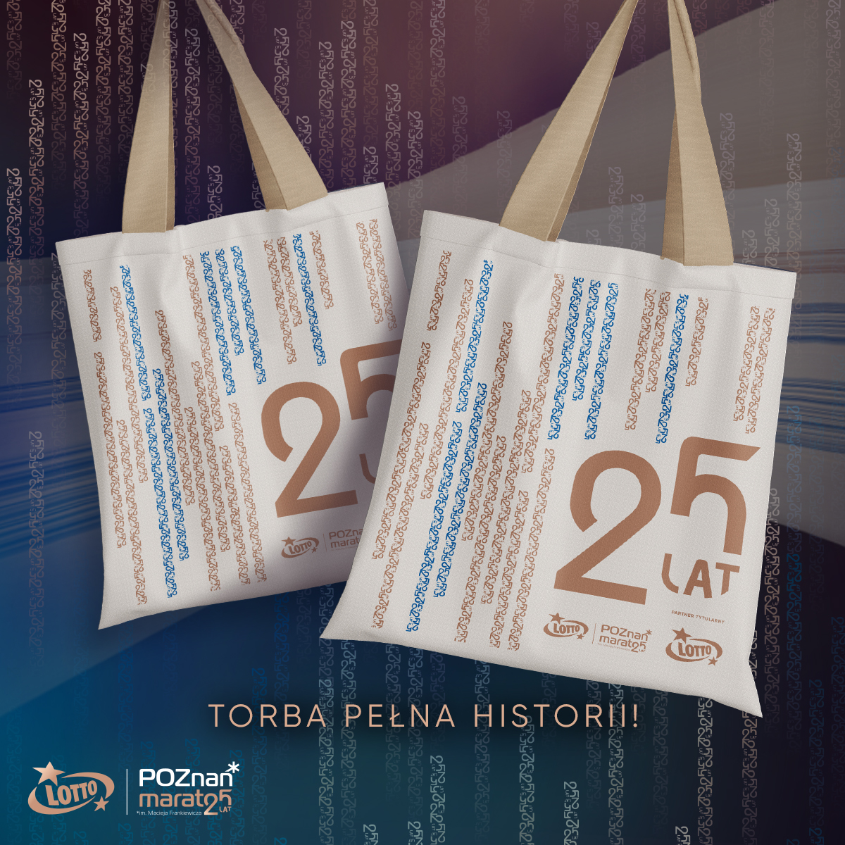Torba pełna historii! 25PM Motywator torba - Torba pełna historii!