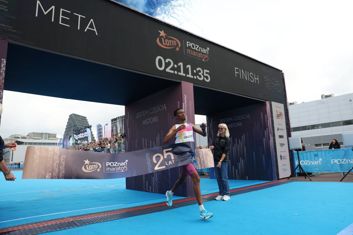 Betty CHEPKWONY - zwyciężczyni LOTTO 25. Poznań Maratonu